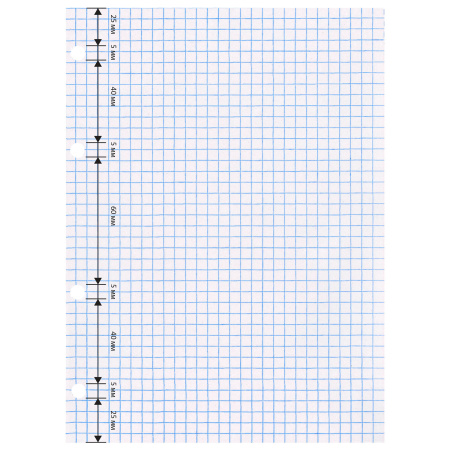 Сменный блок к тетради на кольцах А5 80л. STAFF, Белый