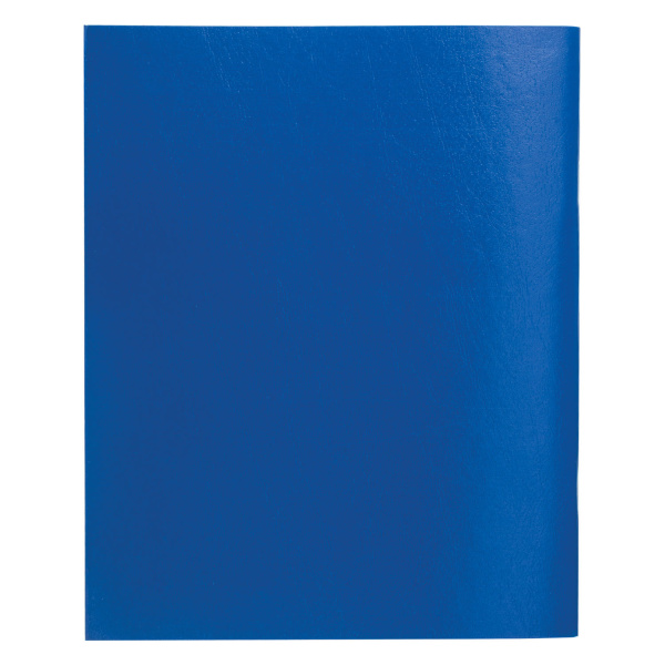 Тетрадь бумвинил А4 96л. линия STAFF, скоба, офсет №1, СИНИЙ